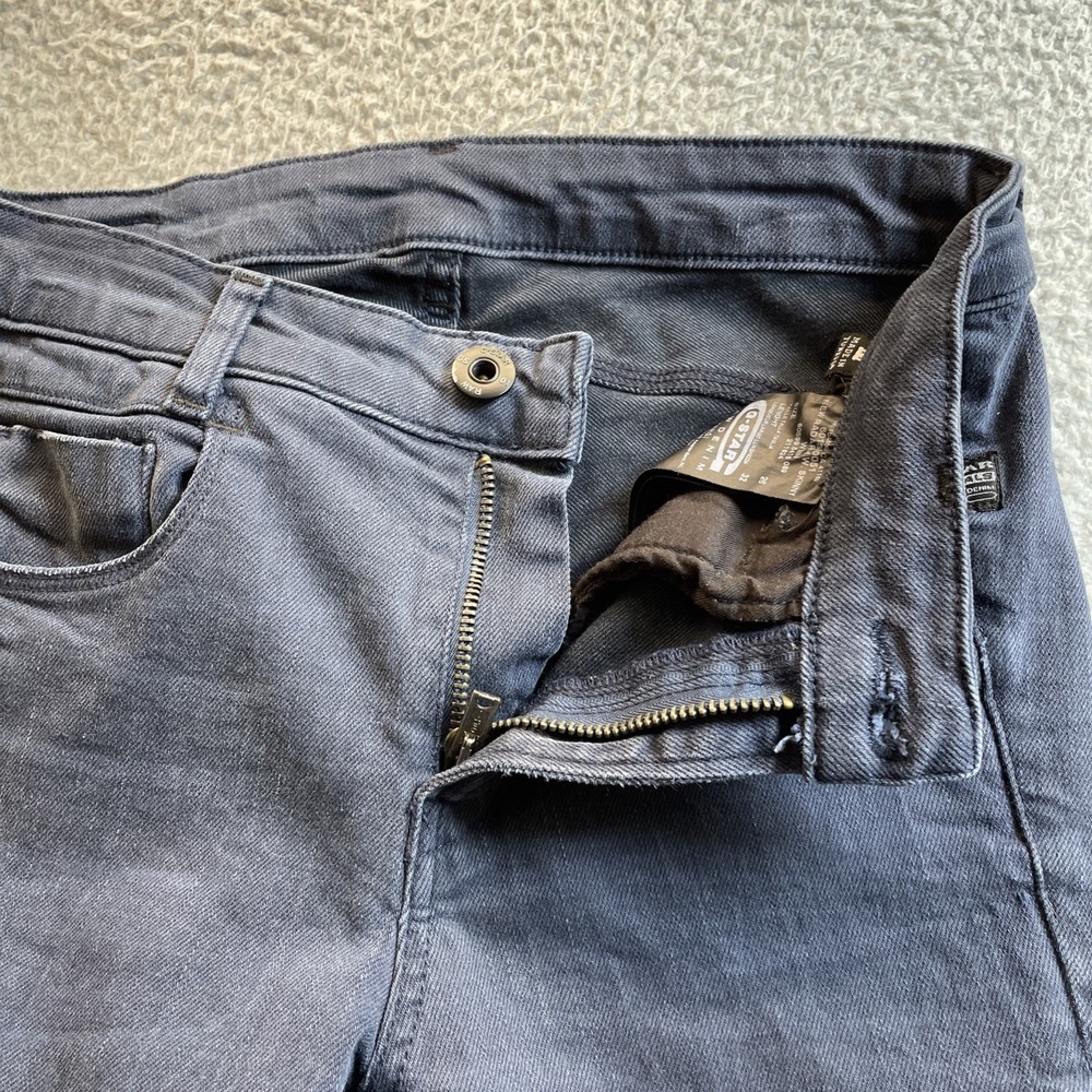 G-STAR New Radar H.W. Skinny Jeans Womens W26/L32 (Tag)Dark Blue Denim Stretchy - Picture 3 of 16